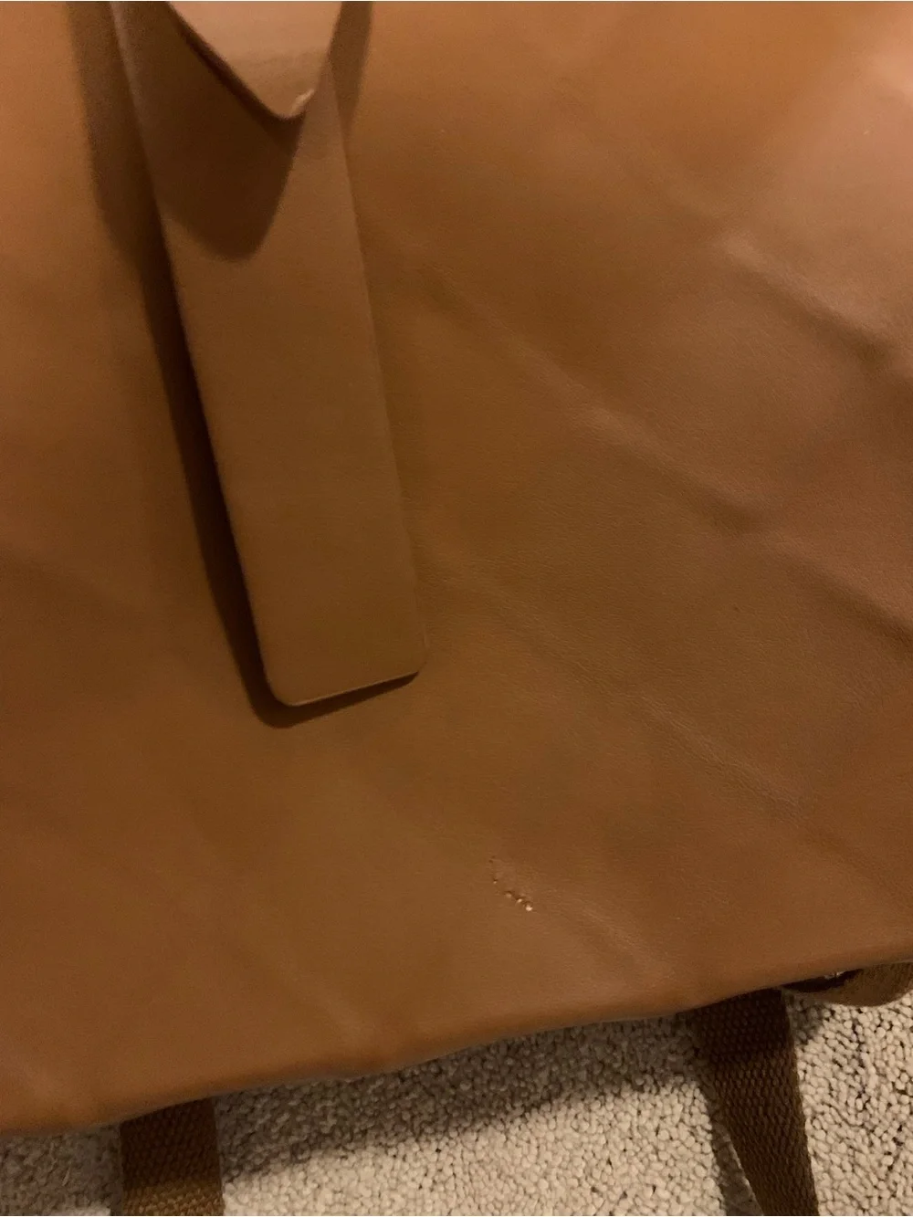 Milan Chiva Geometric Tan Backpack